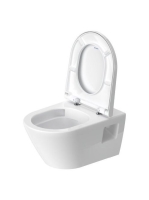 Duravit D-Neo öblítőperem nélküli fali WC csésze, fehér 2578090000