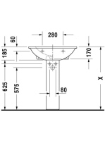 Duravit Darling New mosdó 65x55 2621650000