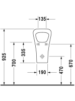 Duravit DuraStyle száraz piszoár 2808300000
