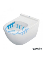 Duravit Starck 3 öblítőperem nélküli fali WC, Soft-Close WC Ülőkével 45270900A1