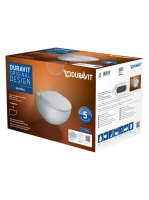 Duravit Architec öblítőperem nélküli fali WC-szett, Soft Close ülőkével 45720900A1