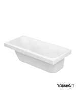 Duravit Happy D.2 beépíthető akril kád 170x70 bal oldali háttámlával 700310000000000