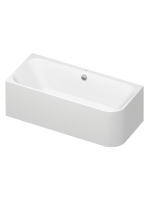 Duravit Happy D.2 balos akril kád 180x80 előlappal és állvánnyal 700316000000000
