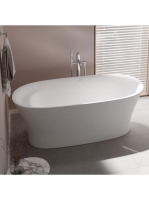 Duravit Cape Cod szabadonálló kád DuraSolid 185,5x88,5 cm, fehér alpin 700330000000000