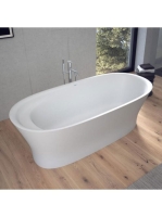 Duravit Cape Cod szabadonálló kád DuraSolid 185,5x88,5 cm, fehér alpin 700330000000000