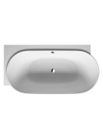 Duravit Luv balos DuraSolid A kád 185x95 cm, fehér alpin 700431000000000