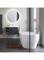 Duravit D-Neo szabadonálló kád DuraSolid A 160x75 cm, fehér 700486000000000