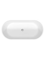 Duravit D-Neo szabadonálló kád DuraSolid A 160x75 cm, fehér 700486000000000