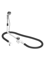 Duravit kád-le és túlfolyó garnitúra, speciális kádhoz 792208000001000