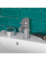 Duravit B.1 mosdócsaptelep S-es méret, automata leeresztővel, króm B11010001010