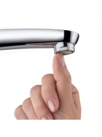 Duravit B.1 mosdócsaptelep S-es méret, automata leeresztővel, króm B11010001010