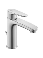 Duravit B.1 mosdócsaptelep M-es méret, automata leeresztővel, króm B11020001010