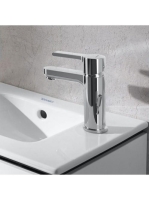 Duravit B.2 mosdócsaptelep S-es méret, automata leeresztővel, króm B21010001010