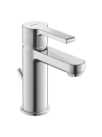 Duravit B.2 mosdócsaptelep S-es méret, automata leeresztővel, króm B21010001010