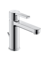Duravit B.2 mosdócsaptelep M-es méret, automata leeresztővel, króm B21020001010