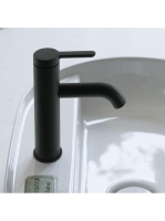 Duravit C.1 egykaros mosdócsaptelep M-es méret, leeresztő nélkül, matt fekete C11020002046