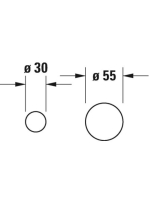 Duravit C.1 falsík alatti mosdócsaptelep 174 mm, króm C11070003010