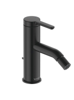 Duravit C.1 bidécsaptelep automata leeresztővel, matt fekete C12400001046