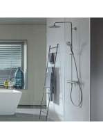 Duravit C.1 egykaros zuhanyrendszer 230, króm C14280007010