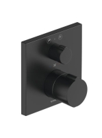 Duravit C.1 falsik alatti termosztátos kádcsaptelep 2 fogyasztóhoz, matt fekete C15200013046