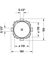 Duravit Bluebox falon belüli egység GK0900000000