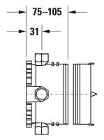 Duravit Bluebox falon belüli egység GK0900000000