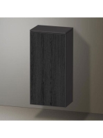 Duravit Zencha középmagas szekrény 81,9x40 cm, jobbos, fekete tölgy/matt grafit ZE1350R16800000