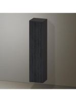 Duravit Zencha magas szekrény 176x40 cm, balos, fekete tölgy/matt grafit ZE1352L16800000