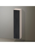 Duravit Zencha magas szekrény 176x40 cm, balos, fekete tölgy/matt taupe ZE1352L16830000