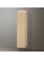 Duravit Zencha magas szekrény 176x40 cm, balos, natur tölgy/matt taupe ZE1352L30830000