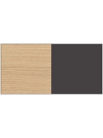 Duravit Zencha magas szekrény 176x40 cm, jobbos, natur tölgy/matt grafit ZE1352R30800000