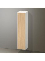 Duravit Zencha magas szekrény 176x40 cm, jobbos, natur tölgy/matt fehér ZE1352R30840000