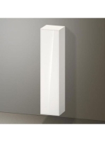 Duravit Zencha magas szekrény 176x40 cm, jobbos, fehér üveg/matt fehér ZE1352R64840000