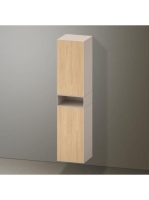 Duravit Zencha magas szekrény 176x40 cm, jobbos, natur tölgy/matt taupe ZE1353R30830000