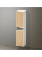 Duravit Zencha magas szekrény 176x40 cm, jobbos, natur tölgy/matt fehér ZE1353R30840000