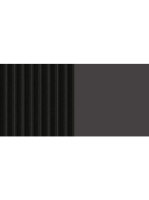 Duravit Zencha magas szekrény 176x40 cm, jobbos, struktúrált fekete/matt grafit ZE1353R63800000