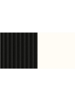 Duravit Zencha magas szekrény 176x40 cm, jobbos, struktúrált fekete/matt fehér ZE1353R63840000