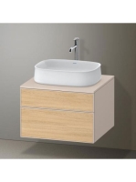 Duravit Zencha alsószekrény 65, tölgy fiókrendezővel, natúr tölgy/matt taupe ZE4820030830I00
