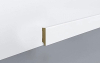 EGGER Skirtings 5,8 cm - white "BUDGET" 2400x16x58 RAL9016 szegőléc