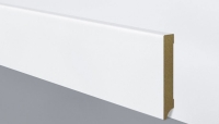 EGGER Skirtings 10 cm - white "KUBISCH" 2400x16x100 RAL9016 szegőléc