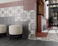 Equipe Ceramicas Art Nouveau Csempe és Padlólap