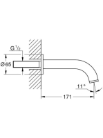 Grohe Atrio króm kádkifolyó 13139003