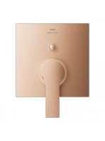 Grohe Allure Egykaros falsík alatti keverő csaptelep 2-utas váltóval, szálcsiszolt rose arany 19315DL1