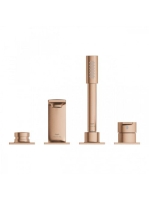 Grohe Allure kádperembe építhető csaptelep, szálcsiszolt rose arany 19316DL1