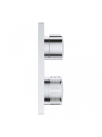 Grohe Allure 1 fogyasztós falsík mögötti termosztátos csaptelep, króm 19380002