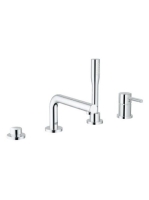 Grohe Essence 4-lyukú egykaros kádkombináció, króm 19578001
