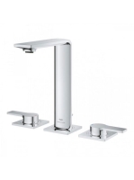 Grohe Allure 3-lyukas mosdócsaptelep húzórudas leeresztővel, M-es méret, króm 20188001