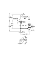 Grohe Eurodisc Cosmopolitan mosdócsaptelep S-Size 23049002