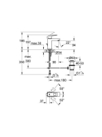 Grohe Eurocube egykaros mosdócsaptelep, S-es méret, króm 2312700E