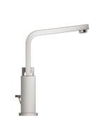 Grohe Eurocube L egykaros mosdócsaptelep leeresztővel, rozsdamentes acél hatású 23135DC0